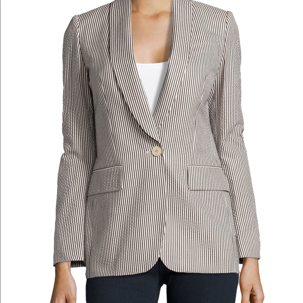 Stella Mccartney Seersucker Blazer